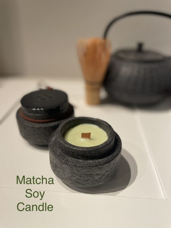 ZEN-oriental  MATCHA Soy Candle with Gift Box and Bag