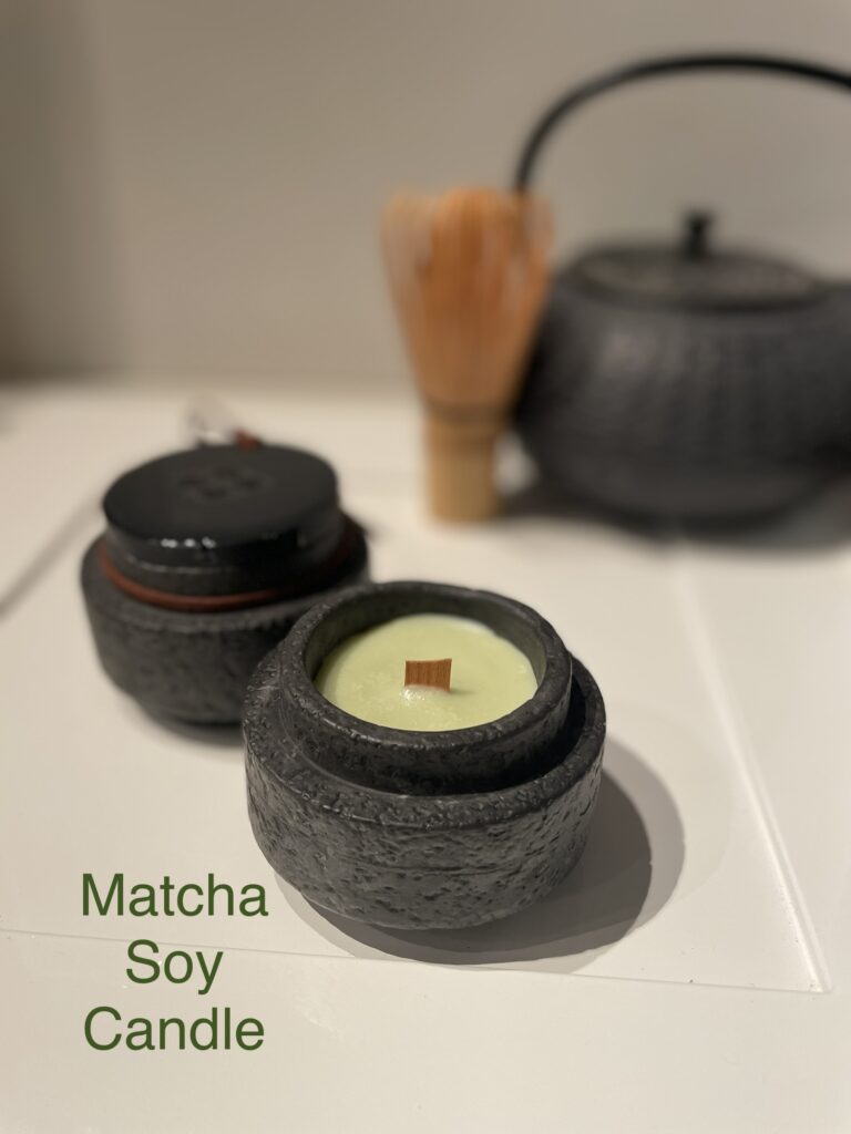 ZEN-oriental  MATCHA Soy Candle with Gift Box and Bag