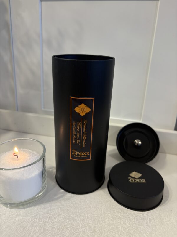 -ZEN-  Soy Wax Powder Bottle  -532g-Luxe Relaxing meditation [ Mss J Foxx New York]