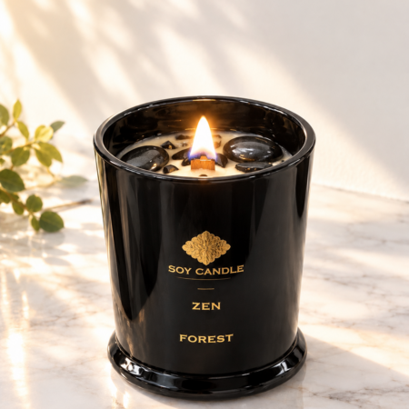 ZEN – Stone Forest Aroma Soy Candle 12oz JAR