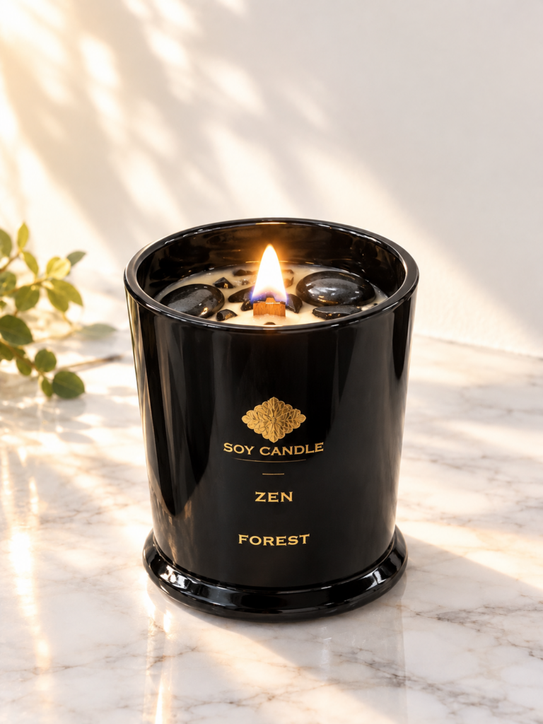 ZEN – Stone Forest Aroma Soy Candle 12oz JAR